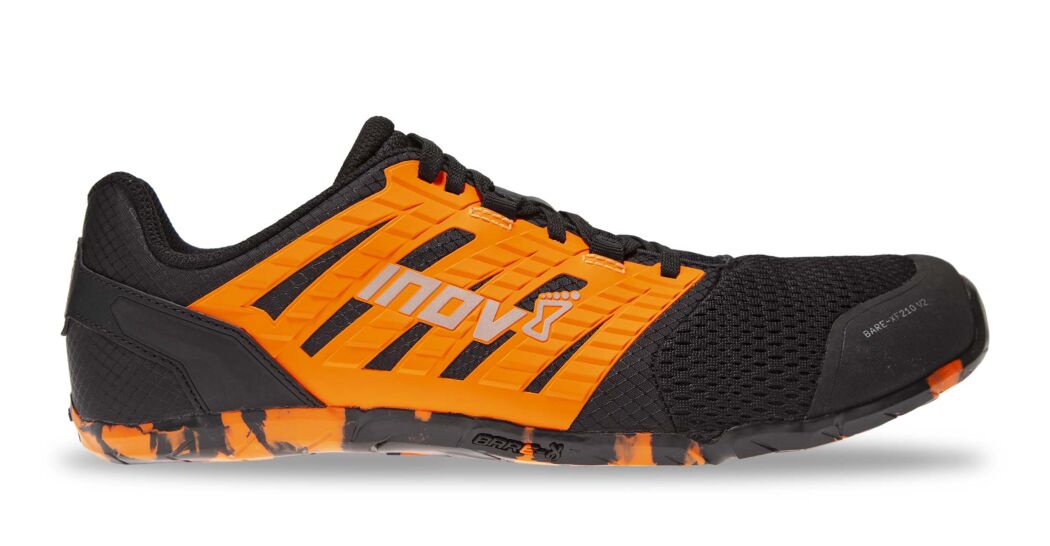 Buty Treningowe Inov-8 Bare-xf 210 V2 Męskie Czarne/Pomarańczowe YTS-102679